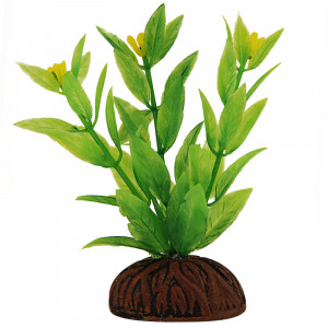 Искусственное растение (пластиковое) 0861 "Альтернантера" зеленая, 80мм, (пакет)