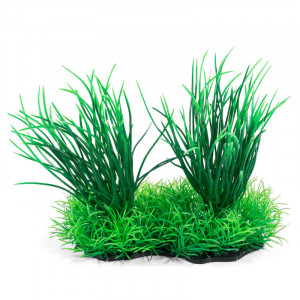 Растение аквариумное Куст трава зеленая S