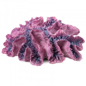 Коралл искусственный "Симфиллия", сине-фиолетовая, 170*130*65мм